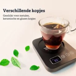 Shutterlight Verwarmde Onderzetter – Tot 85°C – 9 Standen – Timer – Warmhoudplaat Voor Mok Thee & Koffie – Mug Heating Plate – Cup Warmer 16 Shutterlight Verwarmde Onderzetter – Tot 85°C – 9 Standen – Timer – Warmhoudplaat Voor Mok Thee & Koffie – Mug Heating Plate – Cup Warmer -Bormioli Rocco winkel 1200x1200 445