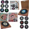 Retro LP + Rockabilly LP - Vinyl Onderzetters - 12 Stuks - Onderzetters Voor Glazen - ODaani 2 Retro LP + Rockabilly LP - Vinyl Onderzetters - 12 Stuks - Onderzetters Voor Glazen - ODaani -Bormioli Rocco winkel 1200x1200 497