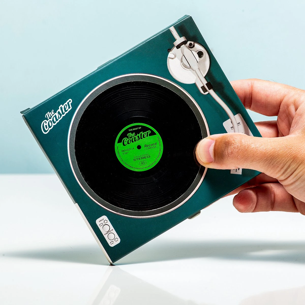 Balvi Set Van 4 LP Onderzetters The Coaster 15 Balvi Set Van 4 LP Onderzetters The Coaster - Afbeelding 13