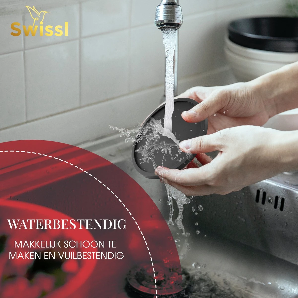 Onderzetters Voor Glazen Swissl – Anti Slip Siliconen – 6 Stuks 9 Onderzetters Voor Glazen Swissl – Anti Slip Siliconen – 6 Stuks - Afbeelding 7