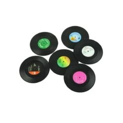 Merkloos Retro Vinyl Onderzetters | LP Onder Zetters | Vinyl Coasters 45 RPM 6 Stuks In Geschenkverpakking 7 Merkloos Retro Vinyl Onderzetters | LP Onder Zetters | Vinyl Coasters 45 RPM 6 Stuks In Geschenkverpakking -Bormioli Rocco winkel 1200x1200 553