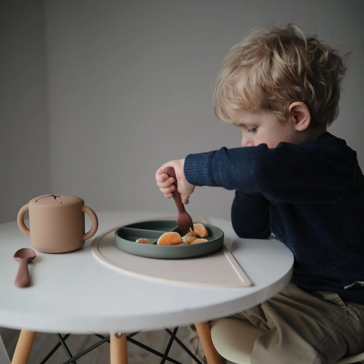 Mushie - Siliconen Placemats - Placemats - Shifting Sand 6 Mushie - Siliconen Placemats - Placemats - Shifting Sand - Afbeelding 4