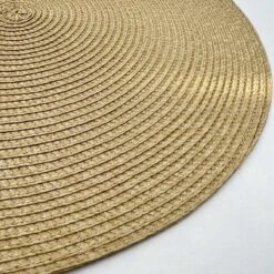 Merkloos Placemats - Rond - 38 Cm - 4 Stuks - Onderlegger - Hitte Bestendig - GOUD - Luxe Uitstraling 7 Merkloos Placemats - Rond - 38 Cm - 4 Stuks - Onderlegger - Hitte Bestendig - GOUD - Luxe Uitstraling -Bormioli Rocco winkel 1200x1200 573