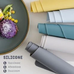 Placemats Van Sophie Nordinn® - Placemat Vaxjo (Turquiose) - Placemats Kunststof - Set 4 Stuks - 30x40 Cm 11 Placemats Van Sophie Nordinn® - Placemat Vaxjo (Turquiose) - Placemats Kunststof - Set 4 Stuks - 30x40 Cm -Bormioli Rocco winkel 1200x1200 610