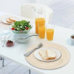 Merkloos Placemat - 2 Stuks - Placemat Rond - Placemats Rond Gevlochten - Tafelonderzetter - Tafel Onderleggers - Onderleggers Placemat - Placemat 30 Cm 18 Merkloos Placemat - 2 Stuks - Placemat Rond - Placemats Rond Gevlochten - Tafelonderzetter - Tafel Onderleggers - Onderleggers Placemat - Placemat 30 Cm -Bormioli Rocco winkel 1200x1200 617