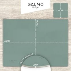 Sølmo I Designer Placemat Van PU-Leer, Hittebestendig In Twee Kleuren I 4 Afveegbare Placemats Met Onderzetter, Leren Placemat, Placemat Leer, Placemat Kids (Petrol/Grijs) 13 Sølmo I Designer Placemat Van PU-Leer, Hittebestendig In Twee Kleuren I 4 Afveegbare Placemats Met Onderzetter, Leren Placemat, Placemat Leer, Placemat Kids (Petrol/Grijs) -Bormioli Rocco winkel 1200x1200 639