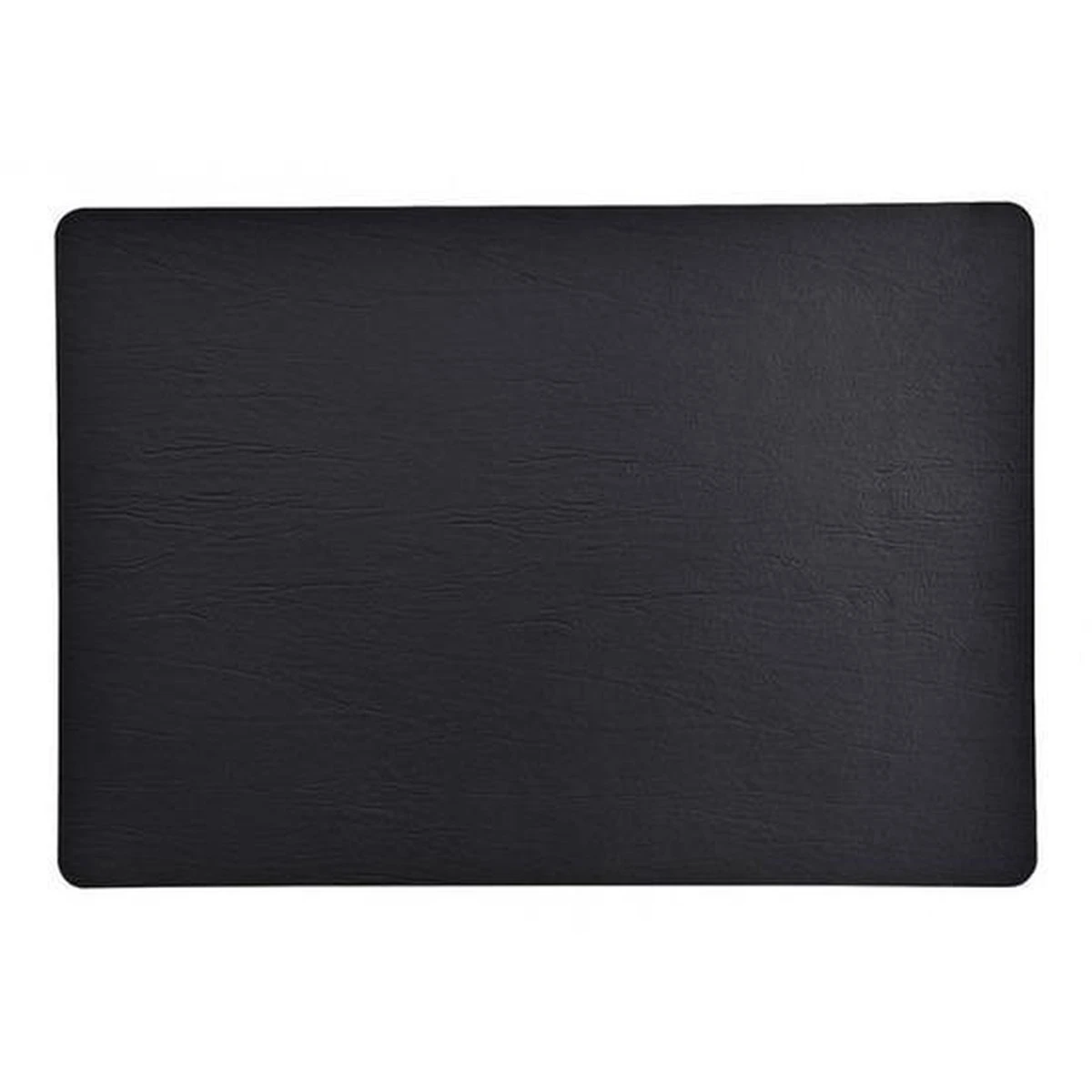 Merkloos 8x Placemats Van Zwart Leer 43 X 30 Cm 4 Merkloos 8x Placemats Van Zwart Leer 43 X 30 Cm - Afbeelding 2