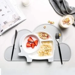 Antislip Siliconen Placemat 'Grijs' - Onderlegger - Wolk - Baby - Kind - Tafelgerei - Gratis Verzending 9 Antislip Siliconen Placemat 'Grijs' - Onderlegger - Wolk - Baby - Kind - Tafelgerei - Gratis Verzending -Bormioli Rocco winkel 1200x1200 656