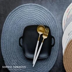 Placemats Van Sophie Nordinn® - Placemat Abisko (Donkergrijs) - Set (4 Stuks) Van Katoen - 43 Cm X 34 Cm 15 Placemats Van Sophie Nordinn® - Placemat Abisko (Donkergrijs) - Set (4 Stuks) Van Katoen - 43 Cm X 34 Cm -Bormioli Rocco winkel 1200x1200 668