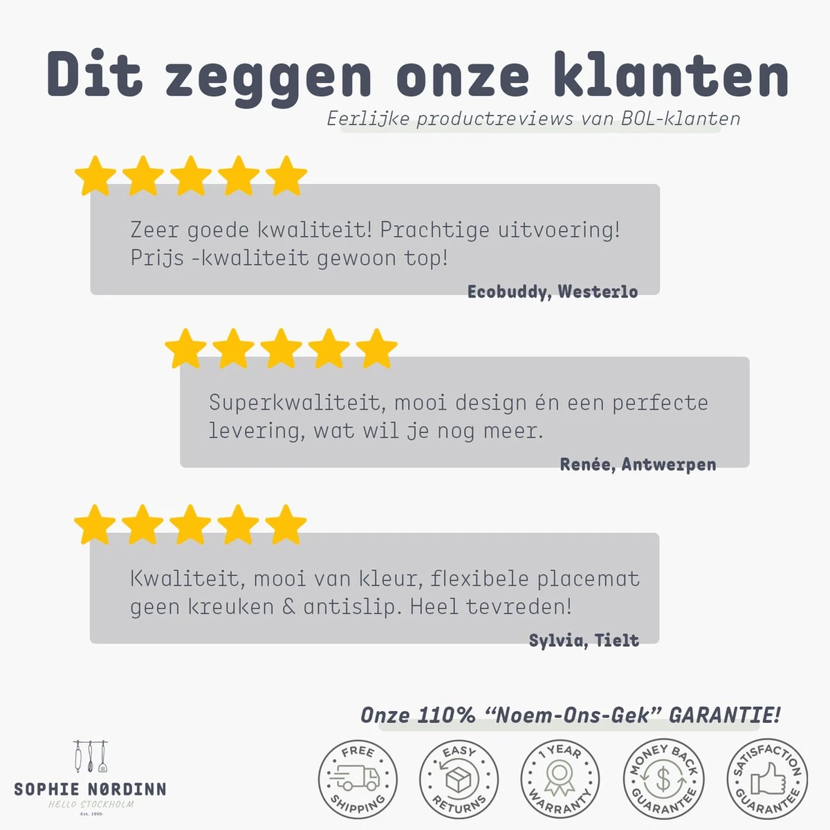 Placemats Van Sophie Nordinn® - Placemat Abisko (Donkergrijs) - Set (4 Stuks) Van Katoen - 43 Cm X 34 Cm 9 Placemats Van Sophie Nordinn® - Placemat Abisko (Donkergrijs) - Set (4 Stuks) Van Katoen - 43 Cm X 34 Cm - Afbeelding 7