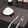 Placemats Set - Saaf Placemat Set Van 6 Stuks - Anti-slip - Kunststof - 30x45cm - Grijs -Bormioli Rocco winkel 1200x1200 677