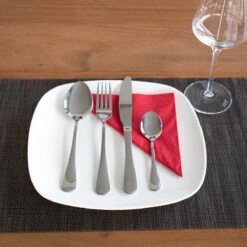 Placemats Set - Saaf Placemat Set Van 6 Stuks - Anti-slip - Kunststof - 30x45cm - Grijs 10 Placemats Set - Saaf Placemat Set Van 6 Stuks - Anti-slip - Kunststof - 30x45cm - Grijs -Bormioli Rocco winkel 1200x1200 680