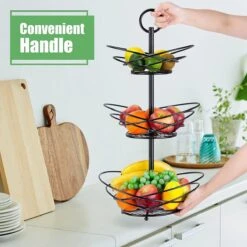 Fuegobird Fruitmand - Fruitmand Metaal - 3 Laags - Afneembaar - Zwart 15 Fuegobird Fruitmand - Fruitmand Metaal - 3 Laags - Afneembaar - Zwart -Bormioli Rocco winkel 1200x1200 756