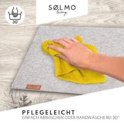 Sølmo I Design Tafelloper Grijs Vilt I 150x40 Cm Tafelloper I Scandinavische Vilt Loper Tafel Wasbaar Met Leren Label - Tafelloper Winter 9 Sølmo I Design Tafelloper Grijs Vilt I 150x40 Cm Tafelloper I Scandinavische Vilt Loper Tafel Wasbaar Met Leren Label - Tafelloper Winter -Bormioli Rocco winkel 1200x1200 76