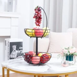 Sens Design Fruitmand Met Houder – Fruitschaal 2 Lagen – Zwart Metaal 13 Sens Design Fruitmand Met Houder – Fruitschaal 2 Lagen – Zwart Metaal -Bormioli Rocco winkel 1200x1200 761