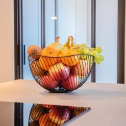 Fruitschaal Zwart – Fruitmand – Metaal – Modern – Medium – 25cm - Baulk® 20 Fruitschaal Zwart – Fruitmand – Metaal – Modern – Medium – 25cm - Baulk® -Bormioli Rocco winkel 1200x1200 764