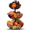 Fruit Monkey - Fruitschaal - Metaal - Zwart - 3 Lagen - Fruitmand 2 Fruit Monkey - Fruitschaal - Metaal - Zwart - 3 Lagen - Fruitmand -Bormioli Rocco winkel 1200x1200 792