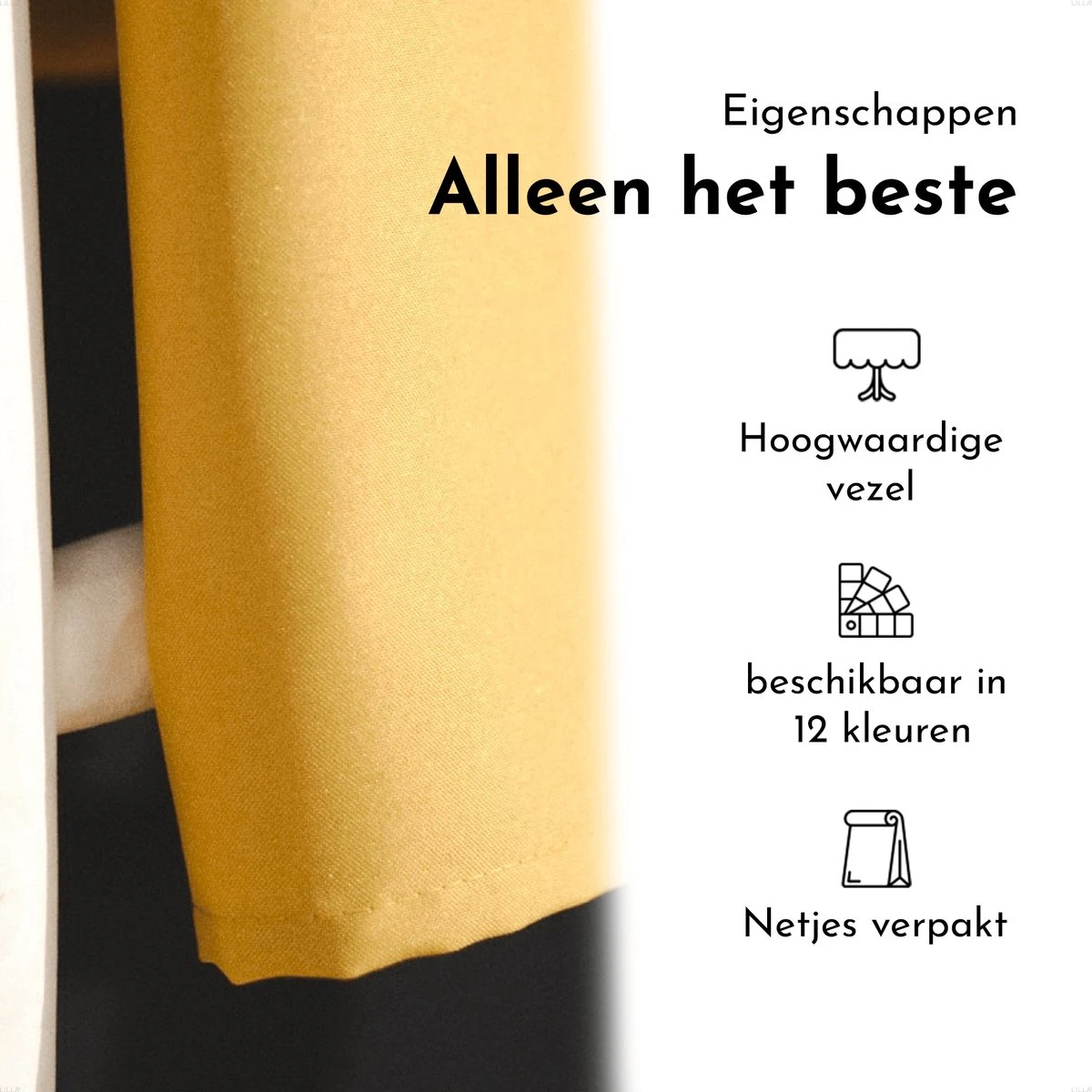 Today Rond Tafelkleed - Tafellaken - Tafelzeil Rond - Ø180cm - Polyester - Oker - Geel 6 Today Rond Tafelkleed - Tafellaken - Tafelzeil Rond - Ø180cm - Polyester - Oker - Geel - Afbeelding 4