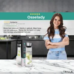 Grilla Karaf - 1000 Ml - Waterkan Met Deksel En Filter - Schenkkan - Waterkaraf 16 Grilla Karaf - 1000 Ml - Waterkan Met Deksel En Filter - Schenkkan - Waterkaraf -Bormioli Rocco winkel 1200x1200 906