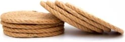 Oliva's - Onderzetters (ø12 Cm) - Onderzetters Voor Glazen - 8 Stuks - Duurzaam - Geweven Jute 7 Oliva's - Onderzetters (ø12 Cm) - Onderzetters Voor Glazen - 8 Stuks - Duurzaam - Geweven Jute -Bormioli Rocco winkel 1200x403