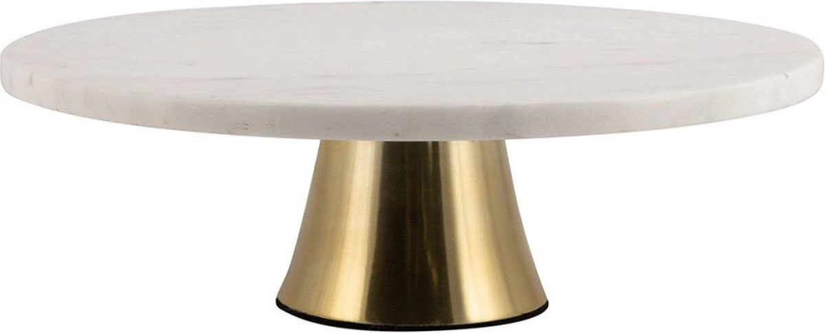 Ronde Cake Stand Plateau Marble Cake Display Ø 30 Cm-wit 3 Ronde Cake Stand Plateau Marble Cake Display Ø 30 Cm-wit