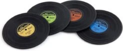 Balvi Set Van 4 LP Onderzetters The Coaster 25 Balvi Set Van 4 LP Onderzetters The Coaster -Bormioli Rocco winkel 1200x498