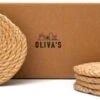 Oliva's - Onderzetters (ø12 Cm) - Onderzetters Voor Glazen - 8 Stuks - Duurzaam - Geweven Jute 2 Oliva's - Onderzetters (ø12 Cm) - Onderzetters Voor Glazen - 8 Stuks - Duurzaam - Geweven Jute -Bormioli Rocco winkel 1200x517