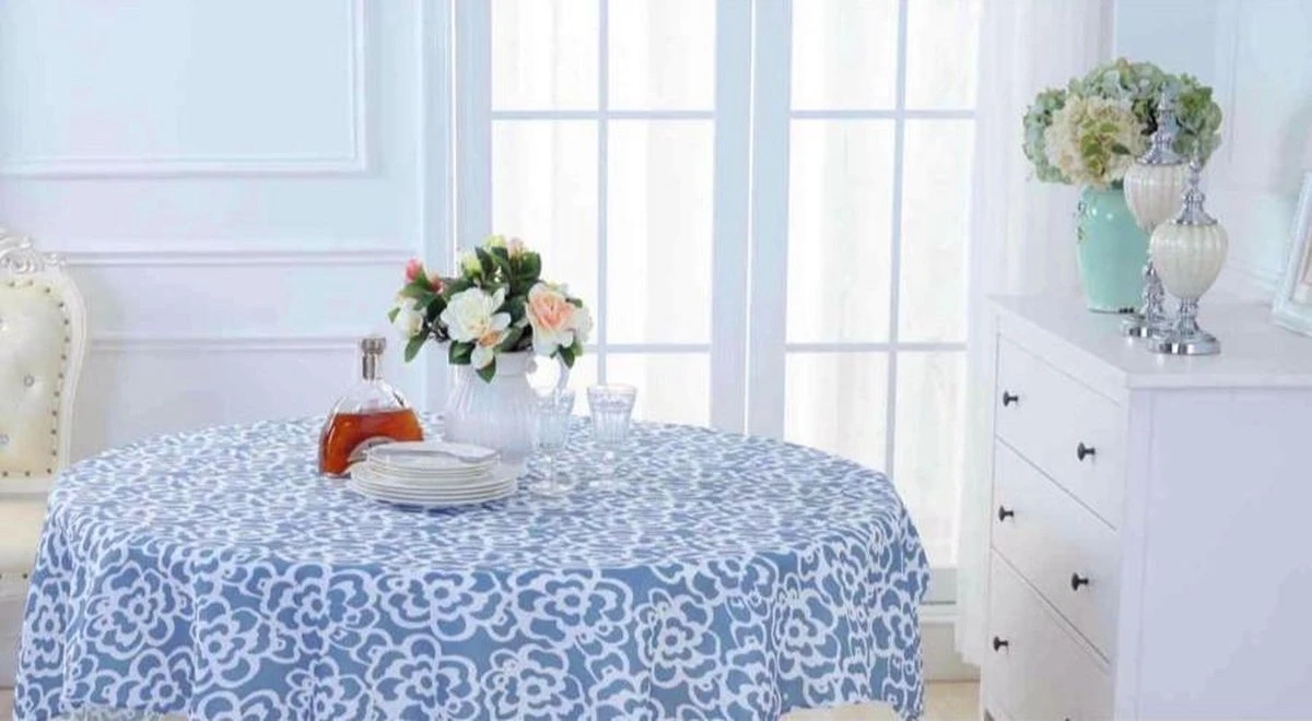 Tafelkleed 180 Cm- Rond 3 Tafelkleed 180 Cm- Rond