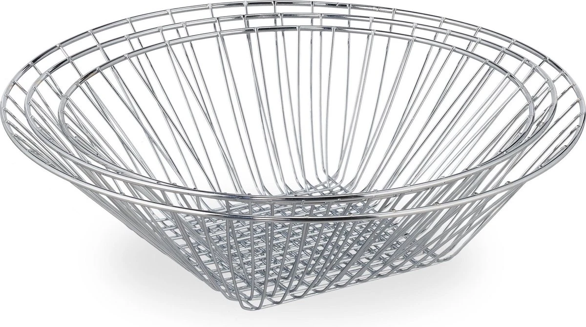 Relaxdays Hangende Fruitmand - Fruitschaal - Etagere Fruit - Hangmand - Draad - 3 Etages 8 Relaxdays Hangende Fruitmand - Fruitschaal - Etagere Fruit - Hangmand - Draad - 3 Etages - Afbeelding 6