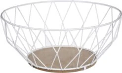 Fruitmand Wit Metaal - Fruitschaal - Decoratieve Schaal - 28 Cm 9 Fruitmand Wit Metaal - Fruitschaal - Decoratieve Schaal - 28 Cm -Bormioli Rocco winkel 1200x712 1