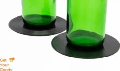 Merkloos Vinyl Platen Onderzetters Voor Glazen | LP Onderzetters (6 Stuks) | Onderzetters Met Anti-slip -Bormioli Rocco winkel 1200x712