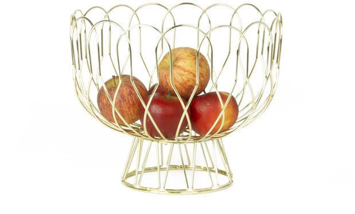 Present Time, Wired - Schaal - Metaal - Ø26 - Goud 4 Present Time, Wired - Schaal - Metaal - Ø26 - Goud - Afbeelding 2