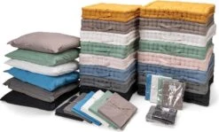 Merkloos Tafellaken-Tafelzeil - Dordogne 160cm Poly/katoen Zwart 9 Merkloos Tafellaken-Tafelzeil - Dordogne 160cm Poly/katoen Zwart -Bormioli Rocco winkel 1200x725