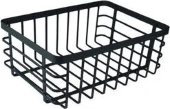 Metaal Fruit Mand Vierkant 30x22x12 Cm