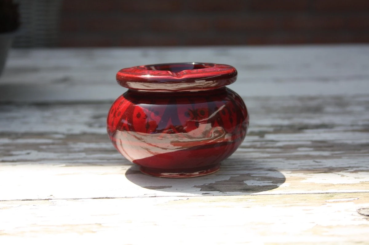 Mini Asbak / Asbak Voor Buiten / Asbak Met Deksel H 7 Cm Ø 10 Cm 5 Mini Asbak / Asbak Voor Buiten / Asbak Met Deksel H 7 Cm Ø 10 Cm - Afbeelding 3