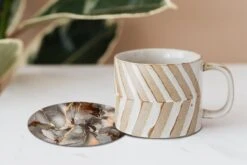 Onderzetters Voor Glazen - Rond - Grijs - Goud - Marmer - 10x10 Cm - Glasonderzetters - 6 Stuks 13 Onderzetters Voor Glazen - Rond - Grijs - Goud - Marmer - 10x10 Cm - Glasonderzetters - 6 Stuks -Bormioli Rocco winkel 1200x800 12