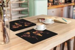 Placemat - Placemats Kunststof - Wereldkaart - Bruin - Zwart - 45x30 Cm - 6 Stuks - Hittebestendig - Anti-Slip - Onderlegger - Afneembaar 15 Placemat - Placemats Kunststof - Wereldkaart - Bruin - Zwart - 45x30 Cm - 6 Stuks - Hittebestendig - Anti-Slip - Onderlegger - Afneembaar -Bormioli Rocco winkel 1200x800 25