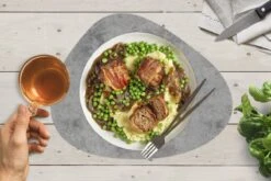 Placemat Organisch - Placemats Organic - Onderleggers - Beton Print - Grijs - Patronen - 10 Stuks -Bormioli Rocco winkel 1200x800 34