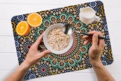 Placemat - Placemats Kunststof - Een Bovenaanzicht Van Marokkaans Mozaïek - 45x30 Cm - 6 Stuks - Hittebestendig - Anti-Slip - Onderlegger - Afneembaar 15 Placemat - Placemats Kunststof - Een Bovenaanzicht Van Marokkaans Mozaïek - 45x30 Cm - 6 Stuks - Hittebestendig - Anti-Slip - Onderlegger - Afneembaar -Bormioli Rocco winkel 1200x800 56