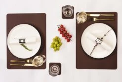 Jay Hill Placemats - Vegan Leer - Bruin / Zand - Dubbelzijdig - 46 X 33 Cm - 6 Stuks 17 Jay Hill Placemats - Vegan Leer - Bruin / Zand - Dubbelzijdig - 46 X 33 Cm - 6 Stuks -Bormioli Rocco winkel 1200x800 62