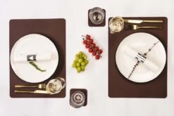 Jay Hill Placemats - Vegan Leer - Bruin / Zand - Dubbelzijdig - 46 X 33 Cm - 6 Stuks 18 Jay Hill Placemats - Vegan Leer - Bruin / Zand - Dubbelzijdig - 46 X 33 Cm - 6 Stuks -Bormioli Rocco winkel 1200x800 63