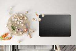 Placemat - Placemats Kunststof - Lederen Structuur - Zwart Wit - 45x30 Cm - 6 Stuks - Hittebestendig - Anti-Slip - Onderlegger - Afneembaar -Bormioli Rocco winkel 1200x800 77