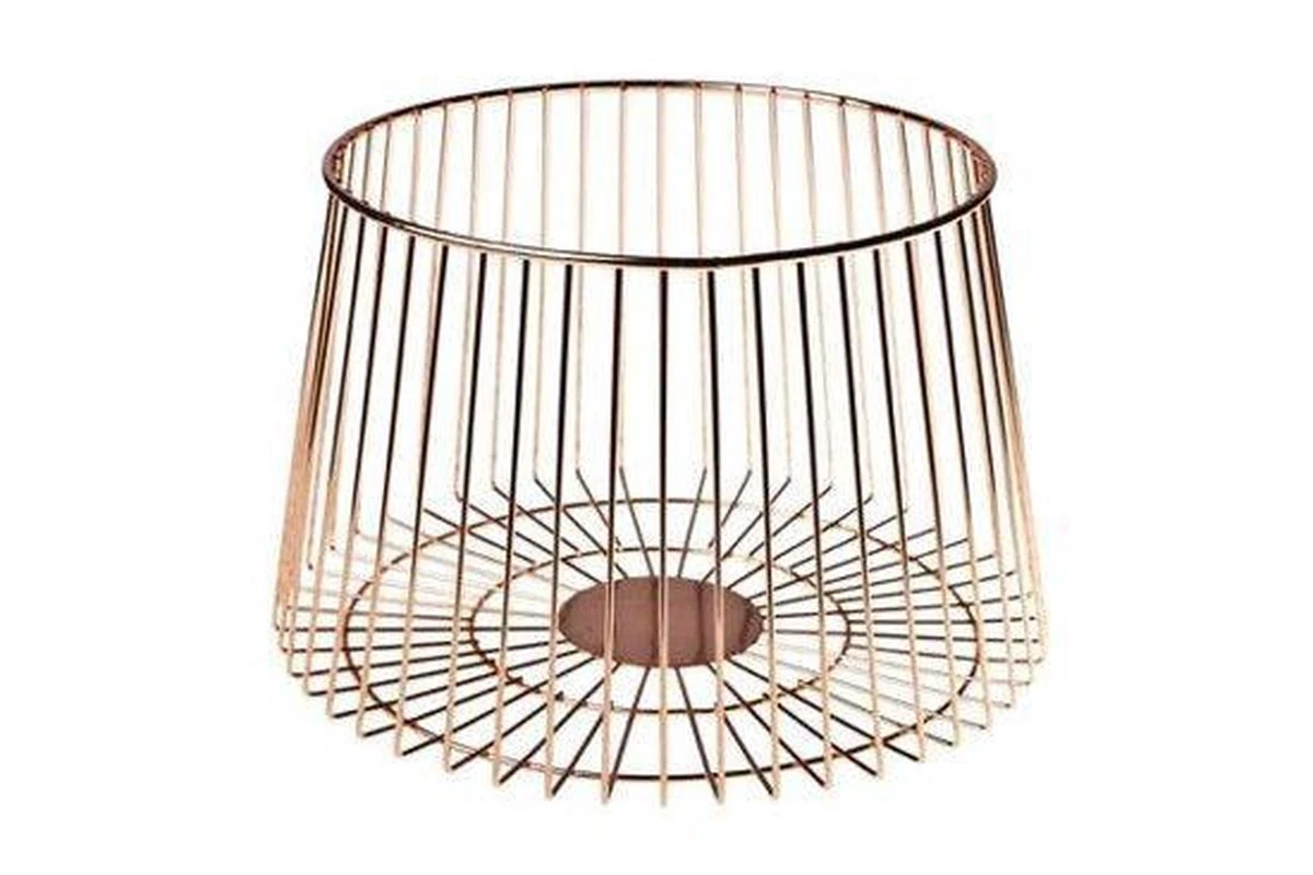 Cosy&Trendy Fruitmand - 30x15,5 Cm - Verkoperd Metaal 6 Cosy&Trendy Fruitmand - 30x15,5 Cm - Verkoperd Metaal - Afbeelding 4