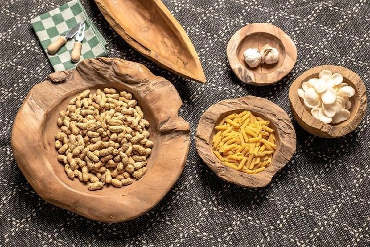 Fruitschaal Large - ø40-45 Cm - Glossy - Blank - Teak 5 Fruitschaal Large - ø40-45 Cm - Glossy - Blank - Teak - Afbeelding 3