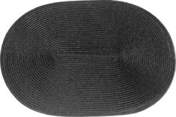 Merkloos EVER HOME Placemats- 4 STUKS - Ovaal - Placemat - Zwart - 45x30cm 18 Merkloos EVER HOME Placemats- 4 STUKS - Ovaal - Placemat - Zwart - 45x30cm -Bormioli Rocco winkel 1200x804 2