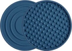 Castagnola Siliconen Onderzetters Met Houder – Onderzetters Voor Glazen – Onderzetters Design – Onderzettersset – Drink Onderzetters – Hoogwaardige Siliconen – Set Van 14 – Blauw -Bormioli Rocco winkel 1200x840