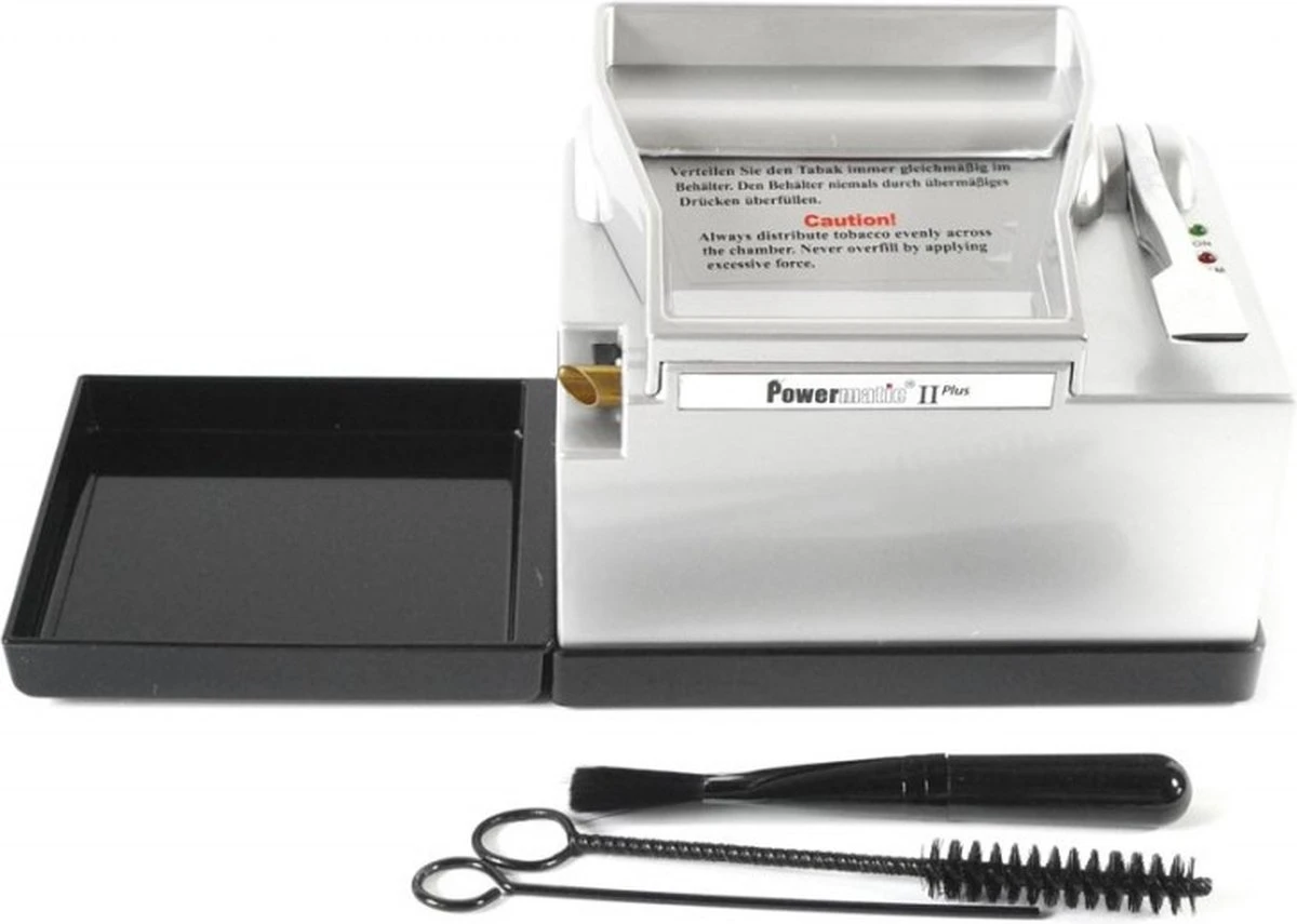 Zorr Powermatic 2 Plus Elektrische Sigarettenmaker Hulzenstopper 3 Zorr Powermatic 2 Plus Elektrische Sigarettenmaker Hulzenstopper