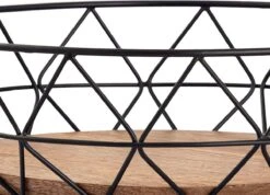 Parya Home - Fruitmand Metaal Broodmand Ronde Fruitschaal Neo 28 Cm H 10 Cm Zwart Metaal 14 Parya Home - Fruitmand Metaal Broodmand Ronde Fruitschaal Neo 28 Cm H 10 Cm Zwart Metaal -Bormioli Rocco winkel 1200x863