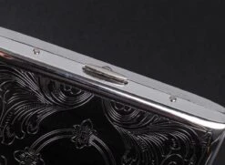 Merkloos Luxe Sigarettenhouder - Sigaretten Box 3 - Sigaretten Opbergdoosje - Sigaretten Koker Metaal - 20 Sigaretten - Cigarettecase -Bormioli Rocco winkel 1200x878 4