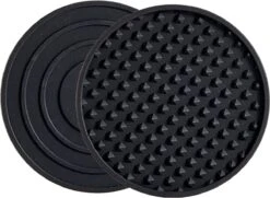 Castagnola Siliconen Onderzetters Met Houder – Onderzetters Voor Glazen – Onderzetters Design – Onderzettersset – Drink Onderzetters – Hoogwaardige Siliconen – Set Van 14 – Zwart 14 Castagnola Siliconen Onderzetters Met Houder – Onderzetters Voor Glazen – Onderzetters Design – Onderzettersset – Drink Onderzetters – Hoogwaardige Siliconen – Set Van 14 – Zwart -Bormioli Rocco winkel 1200x880 5